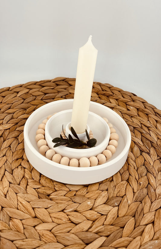 "Wood & Light" - Boho Kerzenhalter