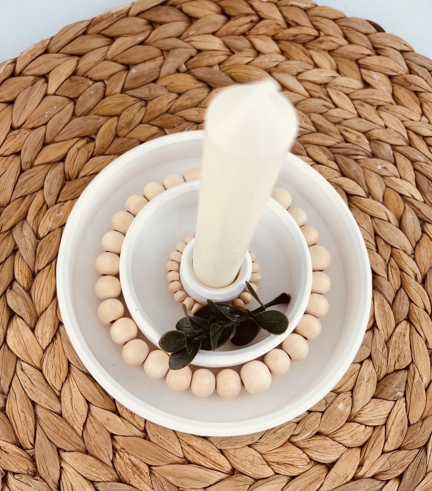 "Wood & Light" - Boho Kerzenhalter